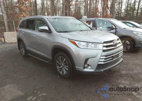 2019 Toyota Highlander Xle from USA, damaged, VIN 5TDJZRFH4KS566559